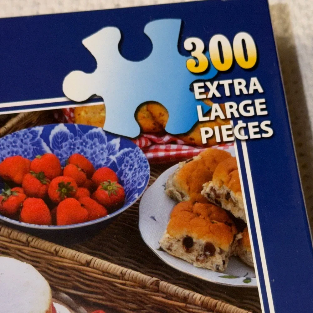 White Mountain Baking Theme Puzzle with 300 Pieces